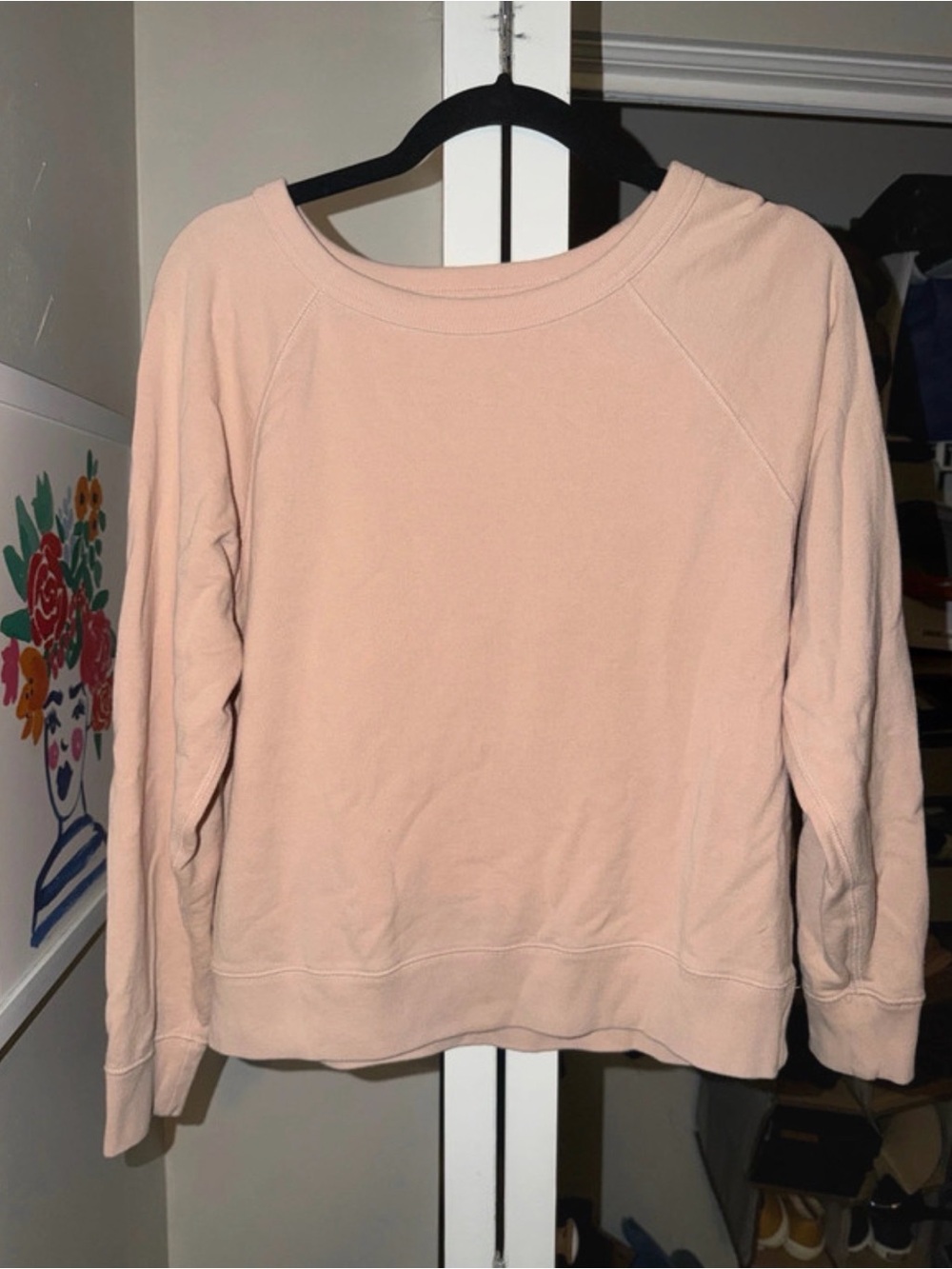 Everlane Blush Pink Crewneck Sweater medium